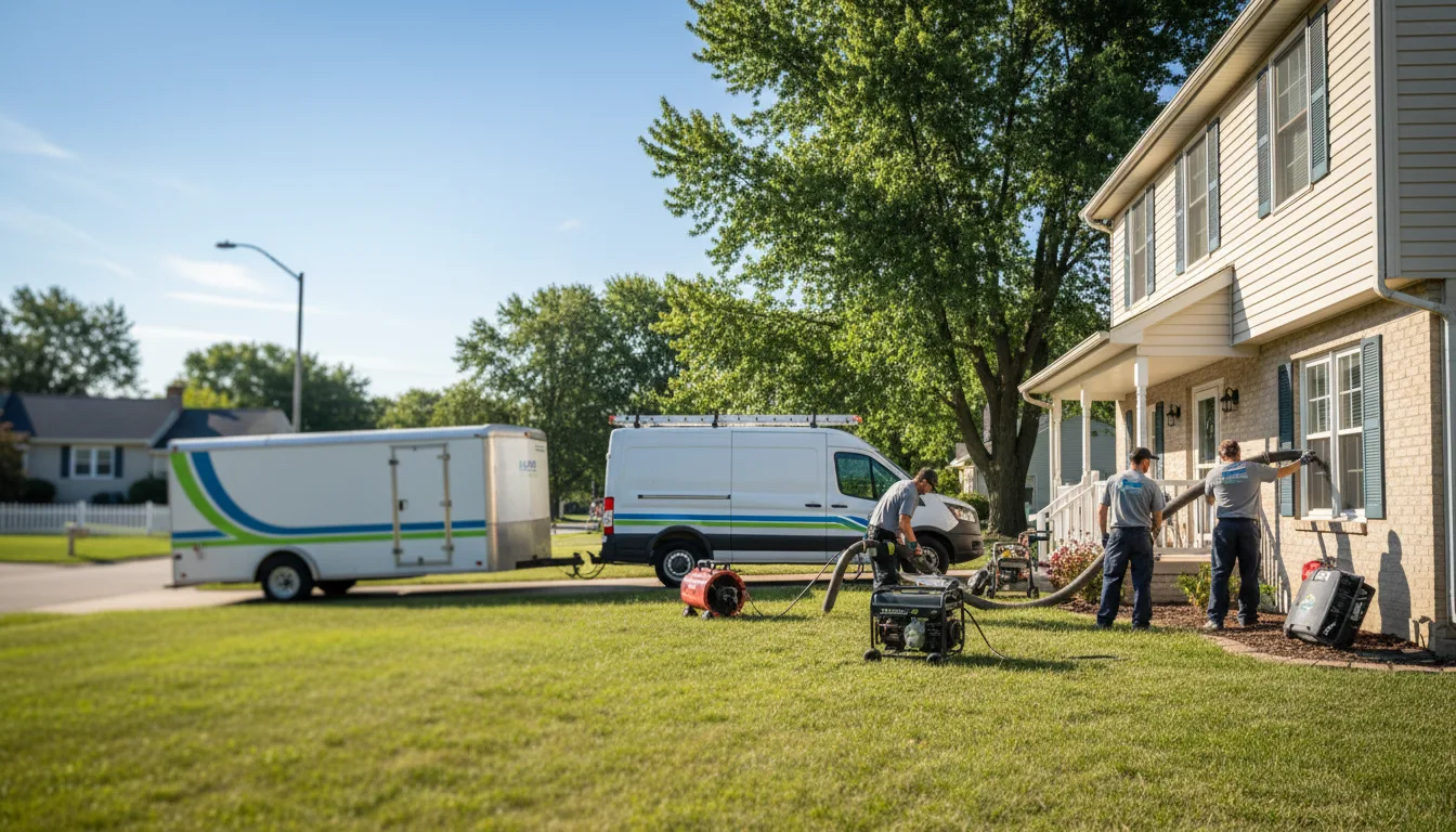 Flooded Basement Restoration And Cleanup With Repair in Ghent, MN near me